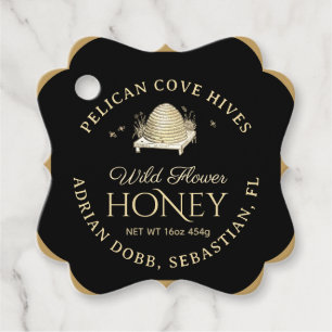 Manuka Honey Black Gold Vintag Skep Extravaganter Geschenkanhänger