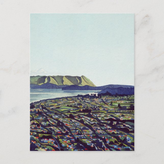 Manukau Heads Postkarte (Vorderseite)