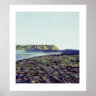 Manukau Köpfe Poster