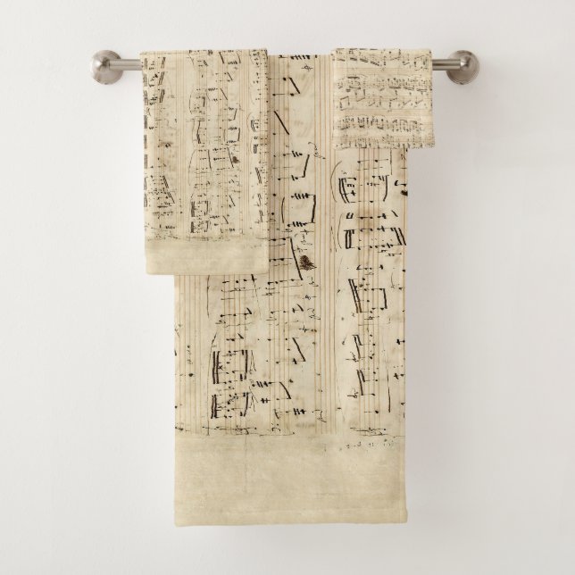 Manuscrit de la Chopin de musique de la feuille d' (En situation)