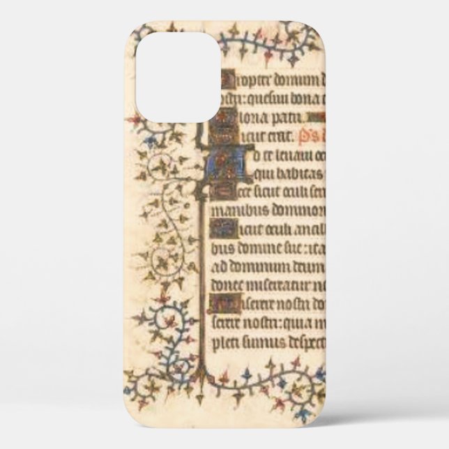 Manuscrit médiéval pour Coque iphone (Verso)