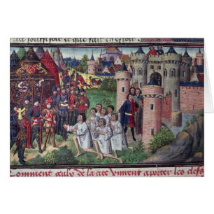 Manuscrit par Jean Vauquelin