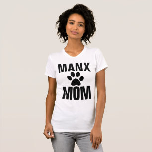 MANX MOM, T-shirts CAT