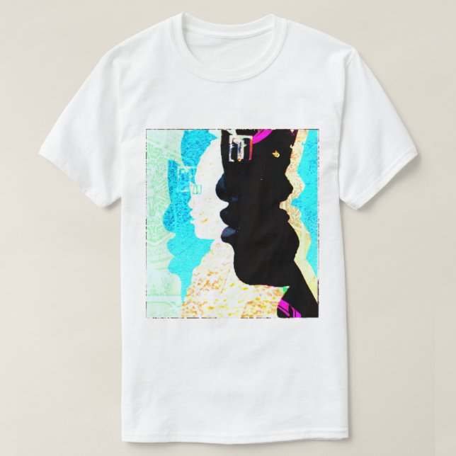 Many Faces T-Shirt (Design vorne)