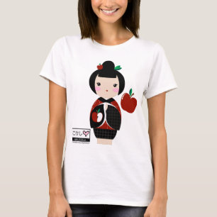 Manzanita Kokeshi Spaghetti-Bügel-Spitze T-Shirt