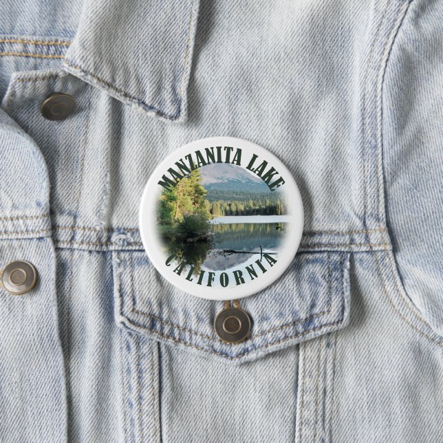 Manzanita-See, Kalifornien Button (Beispiel)