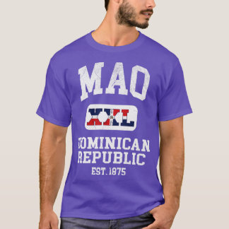 Mao Dominican Republic XXL Athletic Design 1 T-Shirt