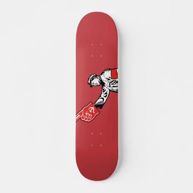 Mao - Kommunismus ist #1 Skateboard (Vorne)