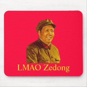 Mao, LMAO Zedong Mousepad
