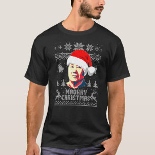 Mao Zedong Maorry Weihnachten T-Shirt