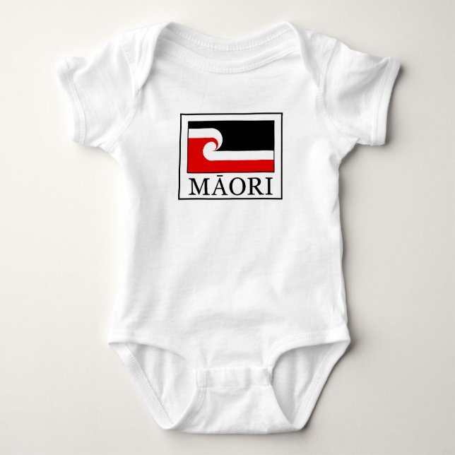 Maori- Baby Strampler (Vorderseite)