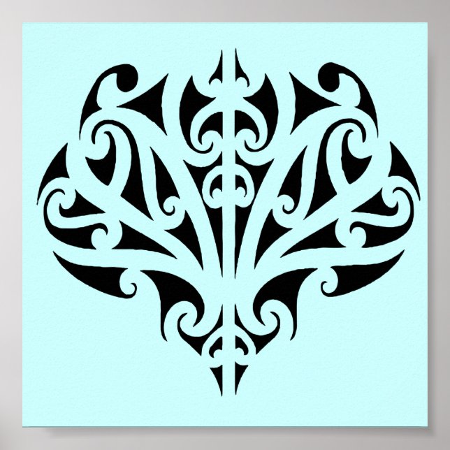 Maori Design Poster (Vorne)