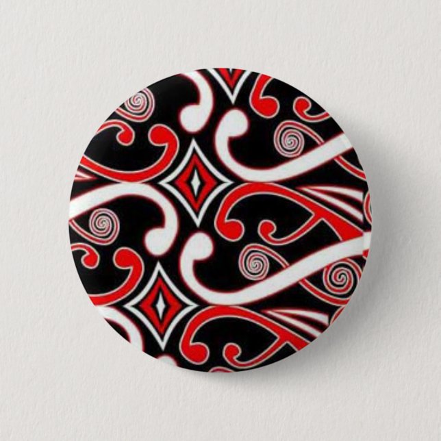 Maori- Entwürfe Button (Vorderseite)