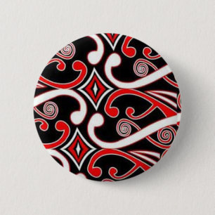 Maori- Entwürfe Button