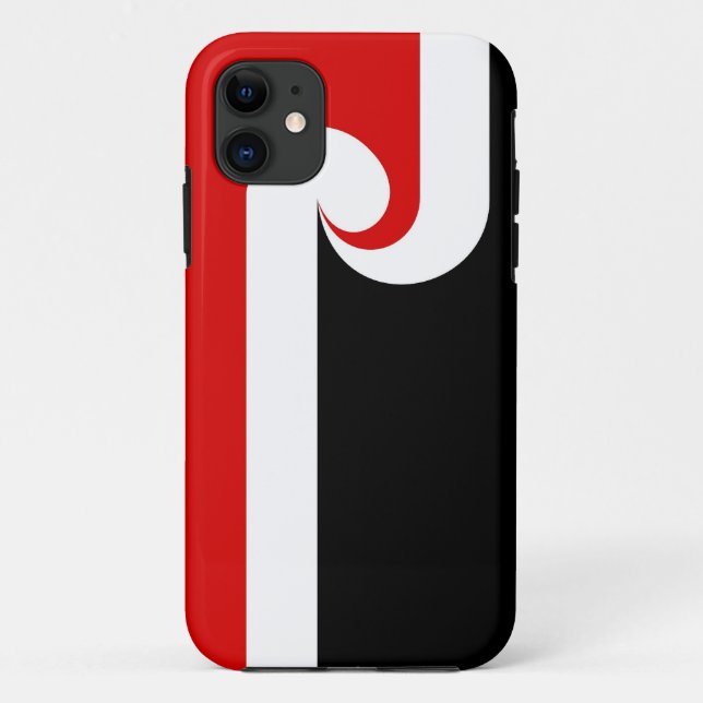 Maori-Ethnie-Flaggenland Case-Mate iPhone Hülle (Rückseite)