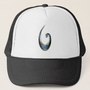 Maori Fish Hook - Chrome Truckerkappe