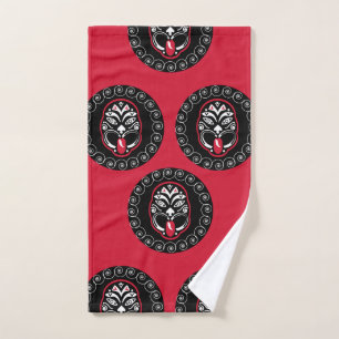 Maori Haka Neuseeland Native Art Dekoration Badhandtuch Set