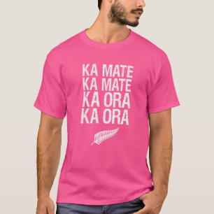 Maori Haka Neuseeland Sportteam Fan Rugby für T-Shirt
