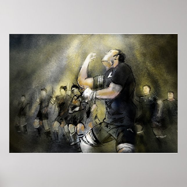 Maori Haka Poster (Vorne)