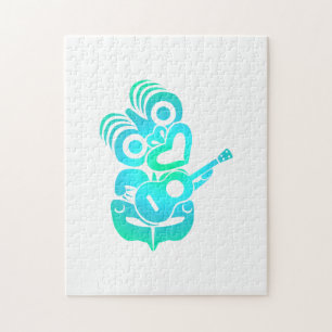 Maori Hei Tiki Ukulele Music - Geschenk Idee