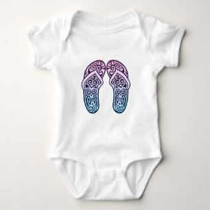 Maori Jandals Baby Strampler