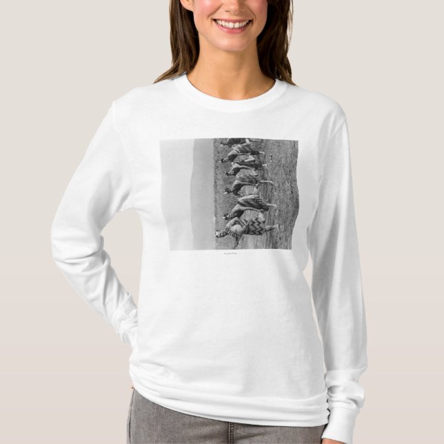 Maori- Kriegstanz-Fotografie T-Shirt (Vorderseite)