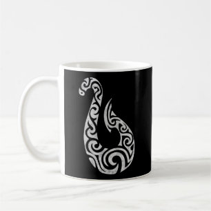 Maori Neuseeland Polynesischer Fischhakenkarm Kaffeetasse