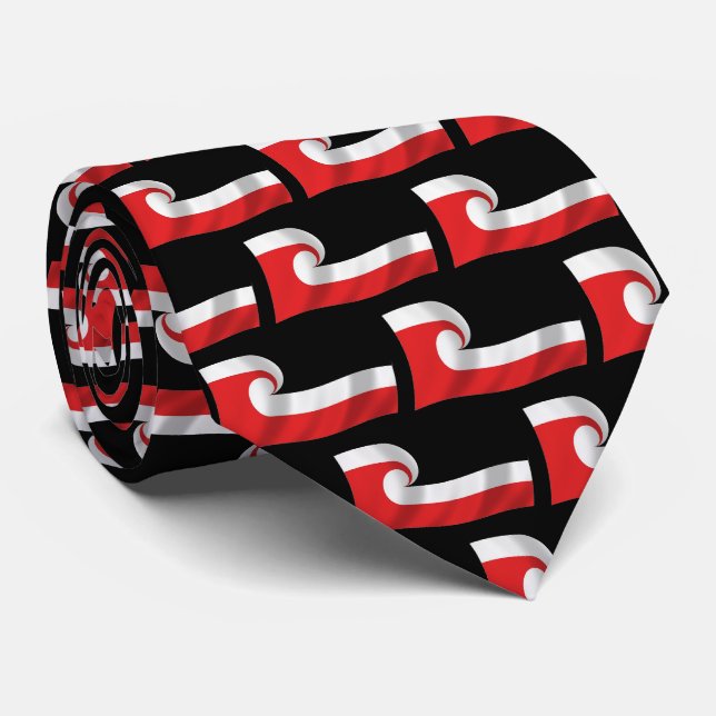 Maori People Flag Krawatte (Gerollt)