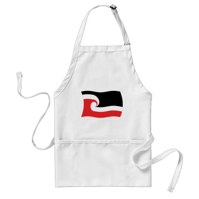 Maori People Flag Schürze (Vorne)