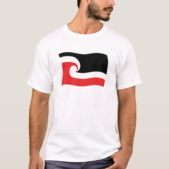 Maori People Flag Shirt (Vorderseite)