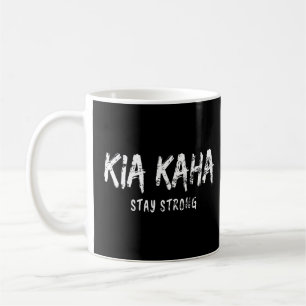 Maori Phrase Bleibe Strong Kia Kaha Kaffeetasse