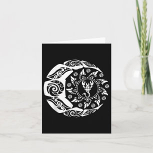 Maori Polynesischer Tattoo Scorpion Scorpion Zodia Karte