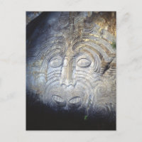 Maori Rock Carvings am Taupo-See
