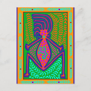 Maori-Stammes-Geburtsmutter der Welt Postkarte