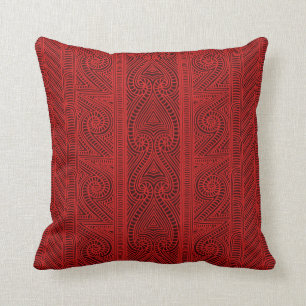 Maori- Stammes- Muster - die Whakairo Kunst des Kissen