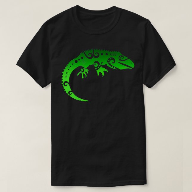 Maori Tuatara Tribal tattoo Gift Idea 4 T-Shirt (Design vorne)