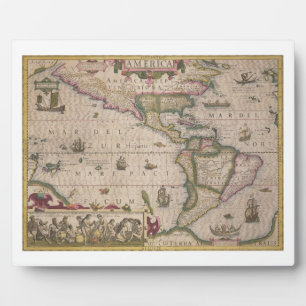 Map of America, from the Mercator 'Atlas', pub. by Fotoplatte
