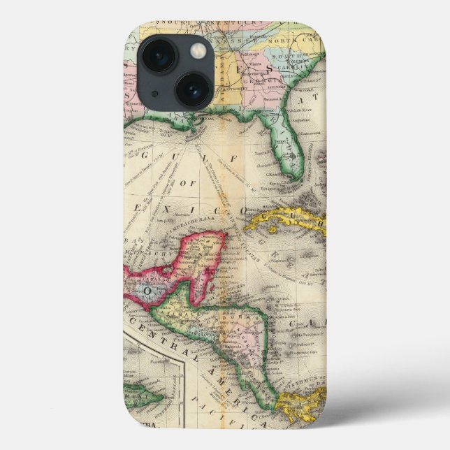 Map Of Mexico Case-Mate iPhone Hülle (Rückseite)