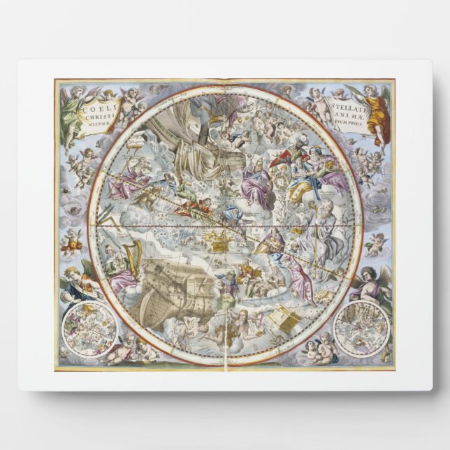 Map of the Christian Constellations as Depicted by Fotoplatte (Vorderseite)