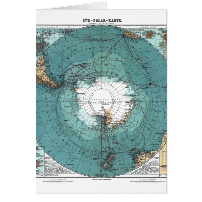 Map of the South Pole (Devant)