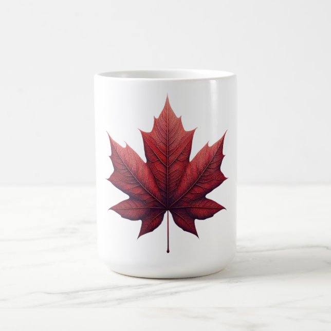 Mapel Leaf, Ahornblatt Kaffeetasse (Mittel)