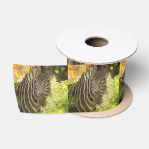 Mapified - Zebra Satinband