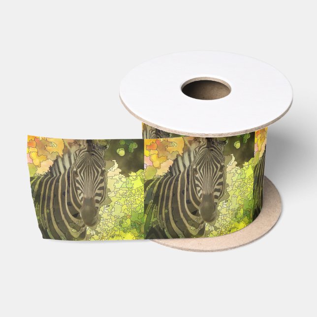 Mapified - Zebra Satinband (Spule)