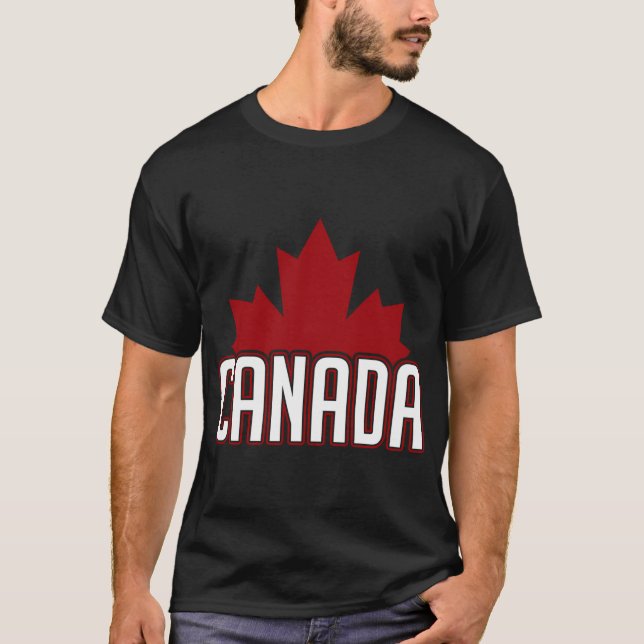 Maple Leaf Canada & T-Shirt (Vorderseite)