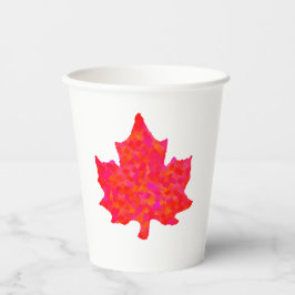 MAPLE LEAF PAPPBECHER