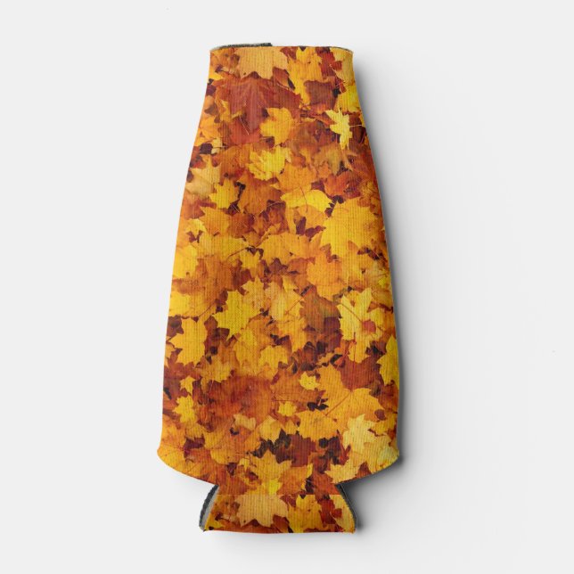 Maple Leaf Pattern-25877 Thermal Wine Tumbler Flaschenkühler (Vorderseite)
