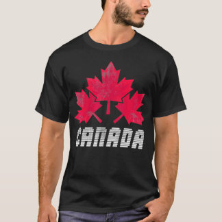 Maple Leaf Proud kanadische Flagge Ottawa Geschenk T-Shirt