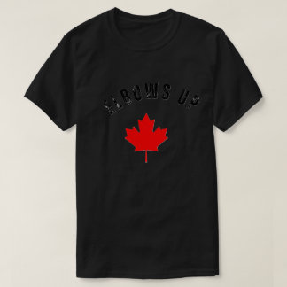 Maple Mood - Coudes vers le haut Tee Décontracté