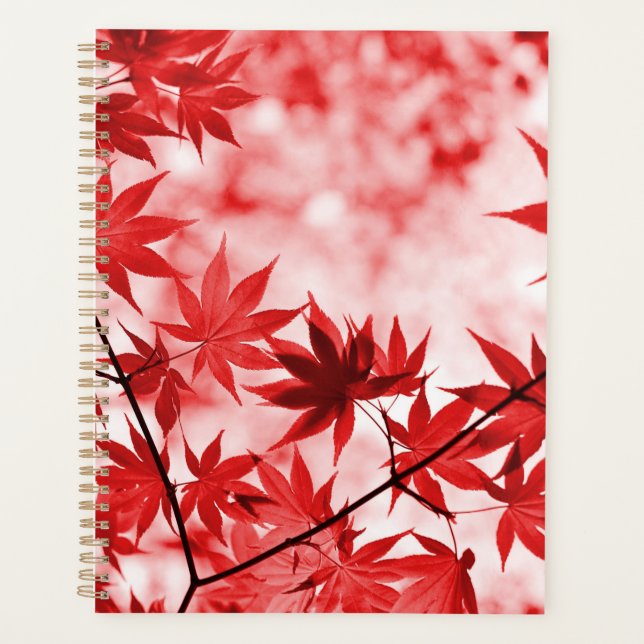Maple Trees Leaves Design  Planer (Vorderseite)
