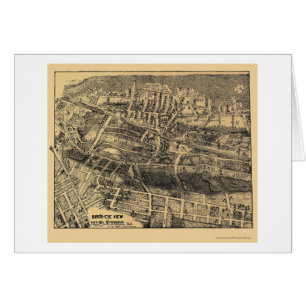 Maplewood, carte panoramique de NJ - 1910